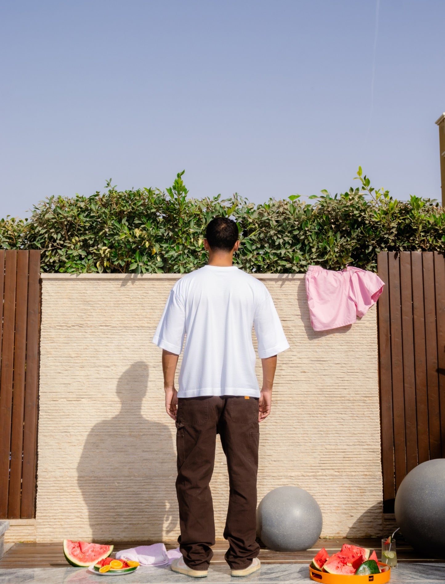 White Boxy Tee